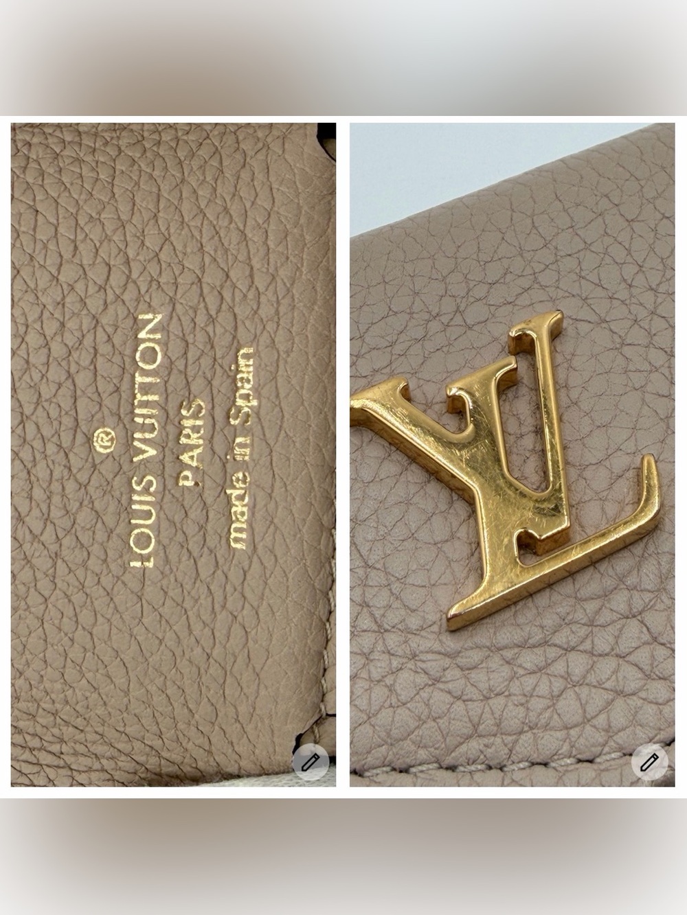 Louis Vuitton “Lockmini” Compact Wallet W/Dust Bag and Entrupy COA - Picture 10 of 13